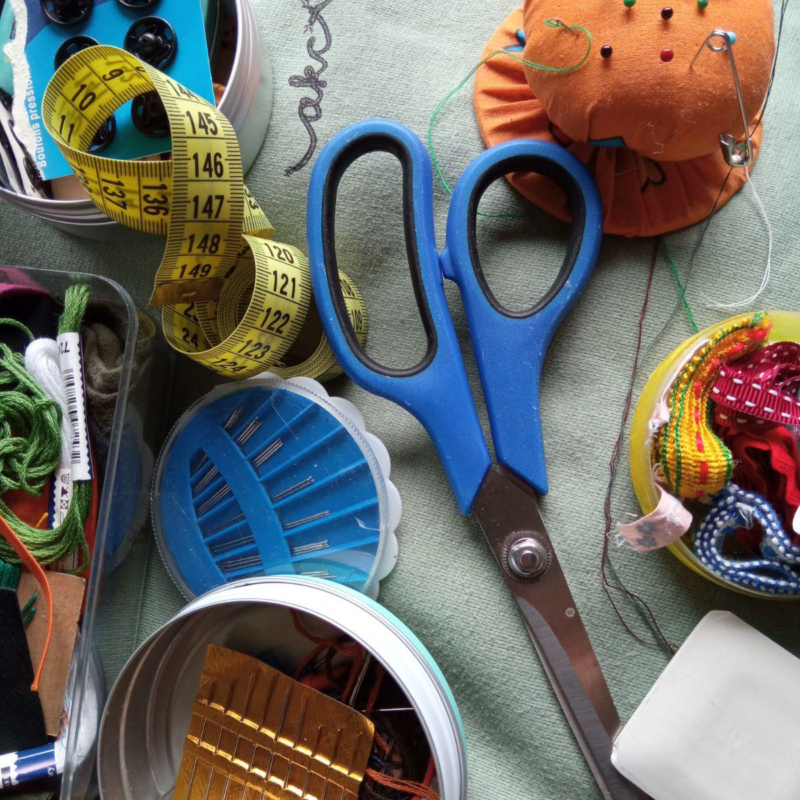 Ustvarjalne delavnice: reciklažna šivalnica